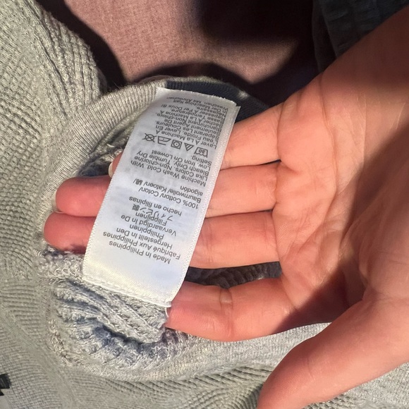 J. Crew Waffle Sweatshirt & Short Lounge Set Size S/M - Picture 6 of 6